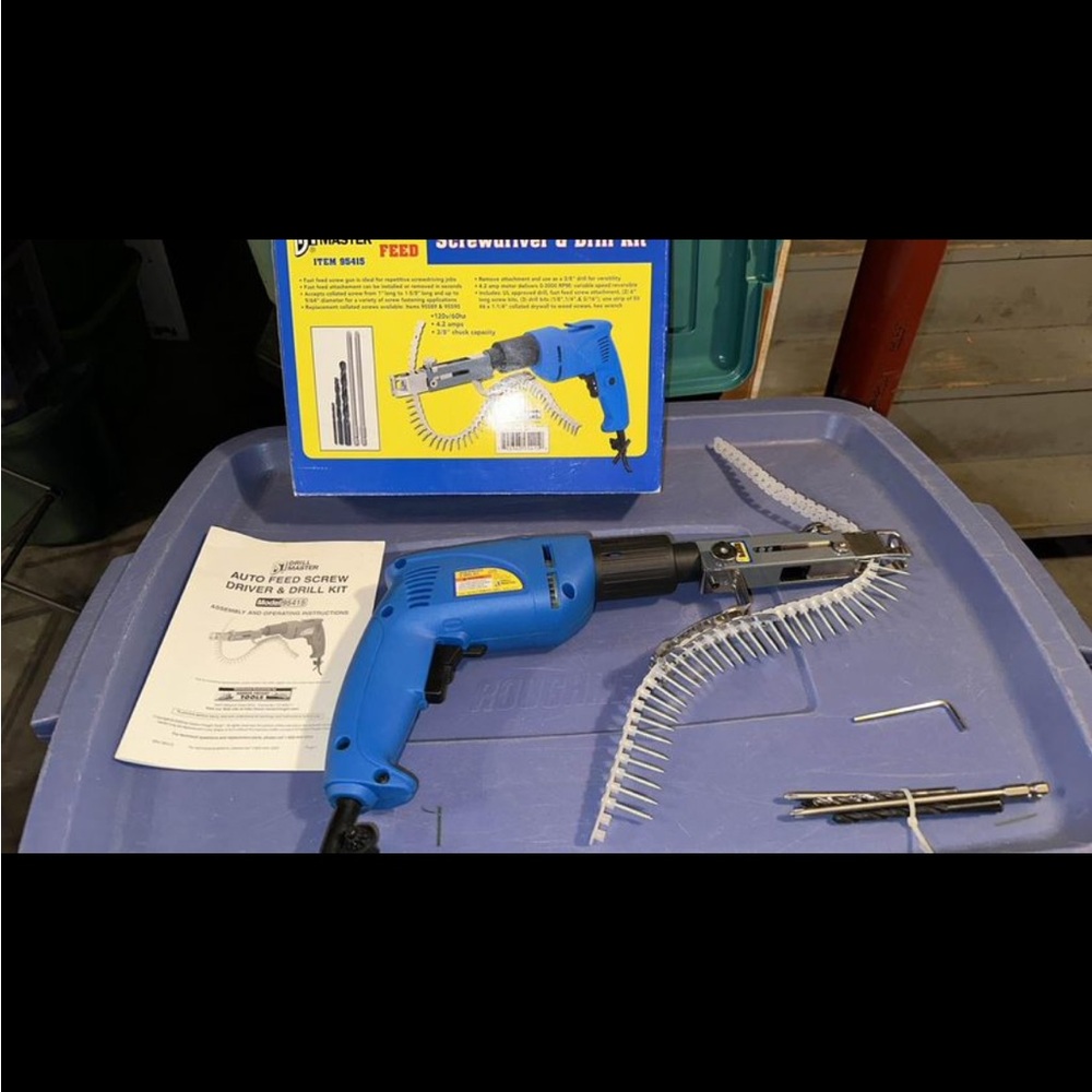 Screwdriver and Drill Kit